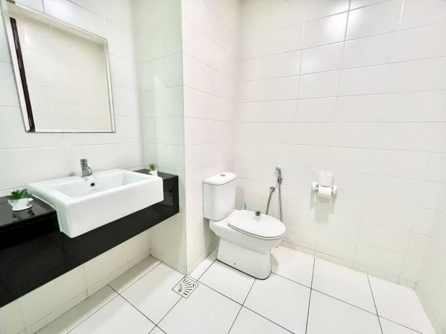 F 1-5 Pax 3Bed Cozy Home Studio Trefoil Setia Alam Wifi & Tv ชาห์อาลัม ภายนอก รูปภาพ